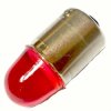Ba15s - czerwona przez. 230V Led Fi.15x33 AC/DC