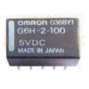 5 Volt DC DPDT relay (G6H-2-100DC5) - Omron