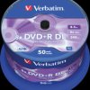 43758 DVD+R 8.5 GB, double layer, spindle pack of 50