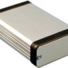 Aluminum enclosure, (L x W x H) 160 x 103 x 53 mm, natural, IP54, 1455N1601