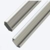 Profil aluminiowy narożny kątowy anodowany 2 metry + szybka mleczna zestaw LED line 5 lat gwar.
