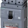 Wyłącznik zasilania Siemens 3VA6460-0HN31-0AA0 Maksymalne napięcie przełączania: 600 V/AC (S x W x G) 138 x 248 x 110 mm