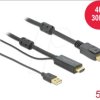 85966 HDMI to DisplayPort 1.2 plug, 4K@30Hz, 5 m