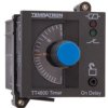 Timer Relay Szyna DIN, montaż panelowy 230V ac DPDT 2-stykowy Tempatron DPDT 6 s → 6h TT4801 jednofunkcyjny