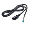 Kabel zasilający bez zakończenia Akyga AK-OT-02A CCA 3x0.5mm² IEC C13 1.5 m