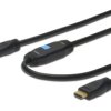 Kabel HDMI ze wzmacniaczem Highspeed 1.3 GOLD Typ A M/M AK-330105-200-S 20m AK-330105-200-S AK-330105-200-S