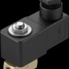 1491826 Solenoid valve, 2/2, for gases/liquids, 24 V DC, G1/8
