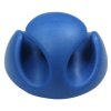 Uchwyt kablowy 5mm Samoprzylepny 30 x 30 x 15mm materiał: PVC Niebieski rozdzielacze