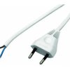 Przewód przyłączeniowy z euro-wtyczką płaską 1,9m, biały / 05624