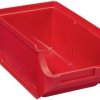 Allit 456205 Skrzynka magazynowa (S x W x G) 100 x 75 x 160 mm czerwony 1 szt.