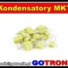 Zestaw kondensatorów MKT 120 sztuk