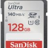 SanDisk SDXC Ultra 128GB (Class 10/UHS-I/140MB/s) SDHC 128 GB UHS-Class 1 wodoszczelny, odporny na wstrząsy