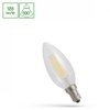 LED ŚWIECOWA E-14 230V 5.5W COG WW CLEAR SPECTRUM
