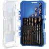 Draper 09103 HSS Turbo Titanium Drill Bit Set (15 Piece) - 09103