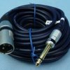 KABEL MIK.WT.XLR->WT.JACK 6,3 10,0mb