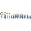 Brilliant Tools BT065016 Gripper Set: 16-Piece Strong Clamp Ergonomic Grip