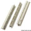 536317-4 Socket 2x50 Pins Vertical THT AMP