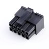 Molex Obudowa złącza pin żeńskiego na kabel Ilość pinów 10 Wymiary siatki: 3 mm 430251008 1 szt. torba