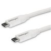 StarTech.com USB2C5C4MW USB-C to USB-C Cable w/ 5A PD - M/M - White - 4 m (13 f