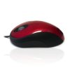 Myszka, Optyczna, 1-przyciskowa, kolor: Czerwony, USB, Ceratech, MOU-IMAGE-RED