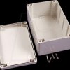 1554TGY Plastic housing, series 1554, 180 x 120 x 90 mm, gray