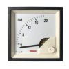 Amperomierz analogowy panelowy 20 (Input)mA DC -10C do +65C RS PRO