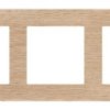 Simon 55 Ramka 3-krotna Nature Dąb jasny TRN3/185