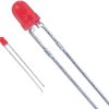 Dioda LED THT Lite-On LTL-4221N, czerwony, okrągły, 3 mm, 8.7 mcd, 60 °, 30 mA, 2 V