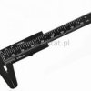 Suwmiarka plastikowa; krótka do 80mm; czarna
