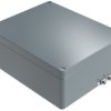 Aluminum EX enclosure, (L x W x H) 280 x 230 x 111 mm, gray (RAL 7001), IP66, 252328110