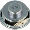 Głośnik; mini; 3W; 4ohm; punkt lutowniczy; fi 40mm