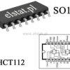 74 HCT112 2 przerzutniki typu JK; SMD SO16