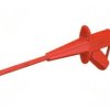 Chwytak pomiarowy cęgowy 4A czerwony 1kV 4mm Dł.całk: 155mm 24.0224-22