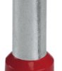 Insulated wire end ferrule, 35 mm², 39 mm/25 mm long, DIN 46228-4, red, 3200713
