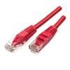 PATCH KABEL CAT6 UTP-K6 1,0m czerwony