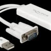 62460 VGA + audio to HDMI adapter with cable