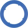 Flat sealing ring, M32, polyester, blue, 61809430