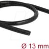 60457 Cable protection sleeve 1 m x 13 mm black
