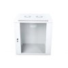 Szafa krosowa wisząca niedzielona 19 cali 12U 600x635x450 szara DN-W19 12U/450