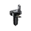 Transmiter FM BASEUS S09A bluetooth + ładowarka 12/24V USB x2 5V/3,4A karta TF/micro SD