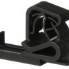 Mounting base, weather resistant acetal, black, (L x W x H) 27.94 x 19.56 x 30.5 mm, UCCPU-C130