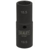 Sealey SX1819 Deep Impact Socket 1/2"Sq Drive Double Ended 18.5/19.5mm