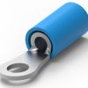 Insulated ring cable lug, 1.25-2.0 mm², AWG 16 to 14, 3.68 mm, M3.5, blue, 50881-2