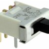 C & K Switches TS01AGE Slide Switch TS Series Przełącznik suwakowy 120 V/AC, 28 V/DC 3 A 1 x wł/wł 1 szt. towar pakowany