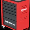 R20150006 Workshop trolley MECHANIC, 6 drawers, red/anthracite