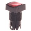 Napęd Przycisku Czerwony Z Podświetleniem Z Samopowrotem Zb6cw4
