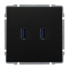 KOS 66 Ładowarka USB podwójna 2x 5V 2A USB 660957