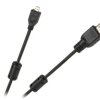 Kabel wtyk HDMI typ A - wtyk mikro HDMI typ D Cabletech economic