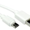 3mtr USB 2.0 A M - Micro B M Cable - Wh