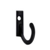 Haczyk Mini - Z Blokadą - 27mm - Wieszak Czarny